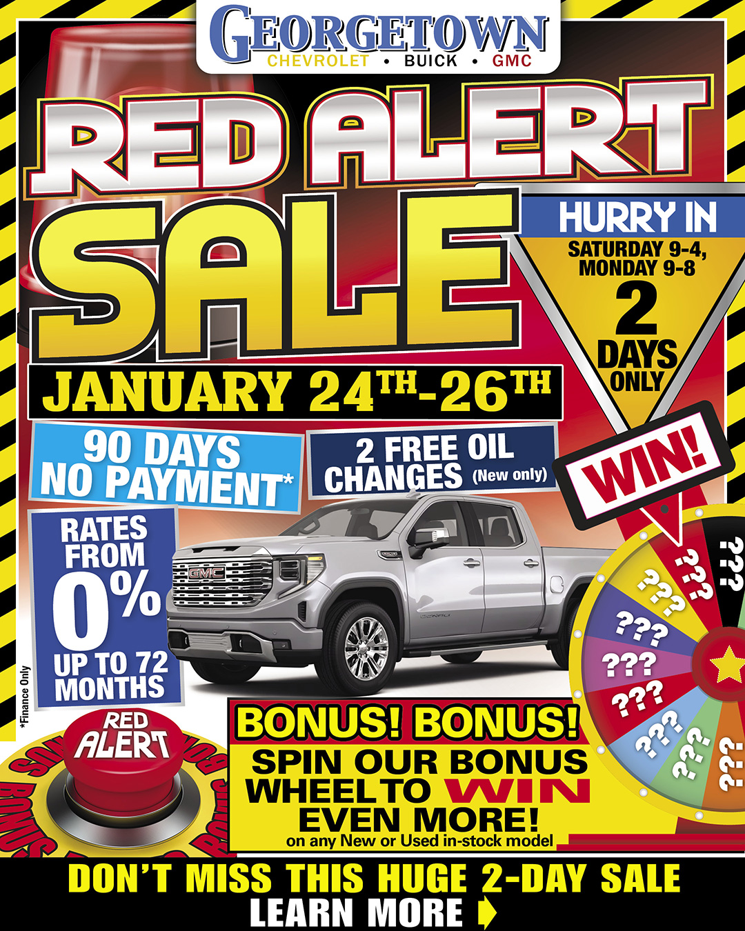 Red Alert Sale